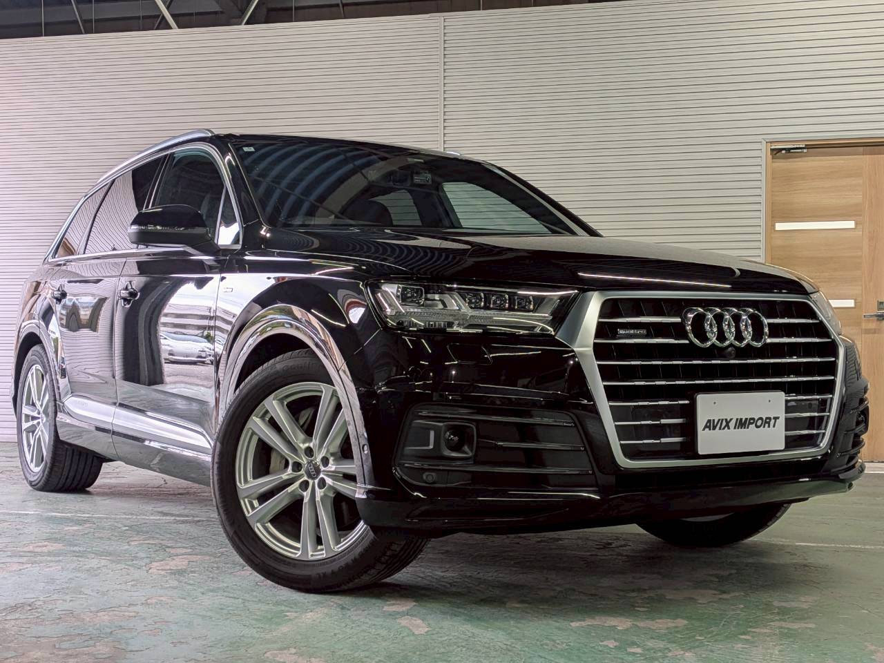 アウディ Q7 45TFSI ｸﾜﾄﾛ ｱﾀﾞﾌﾟﾃｨﾌﾞｴｱｻｽﾍﾟﾝｼｮﾝ仕様 SﾗｲﾝPKG,7ｼｰﾀｰPKG